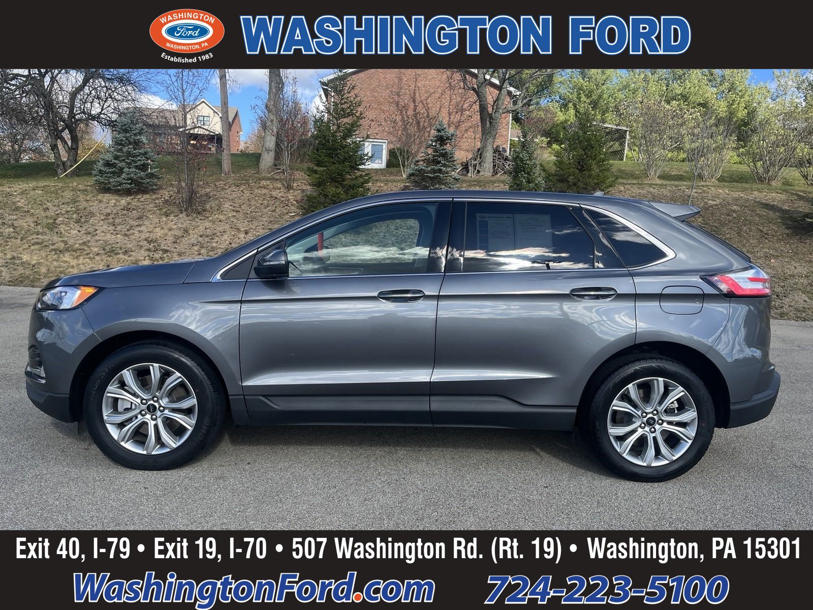 2024 Ford Edge Titanium - AWD - LEATHER