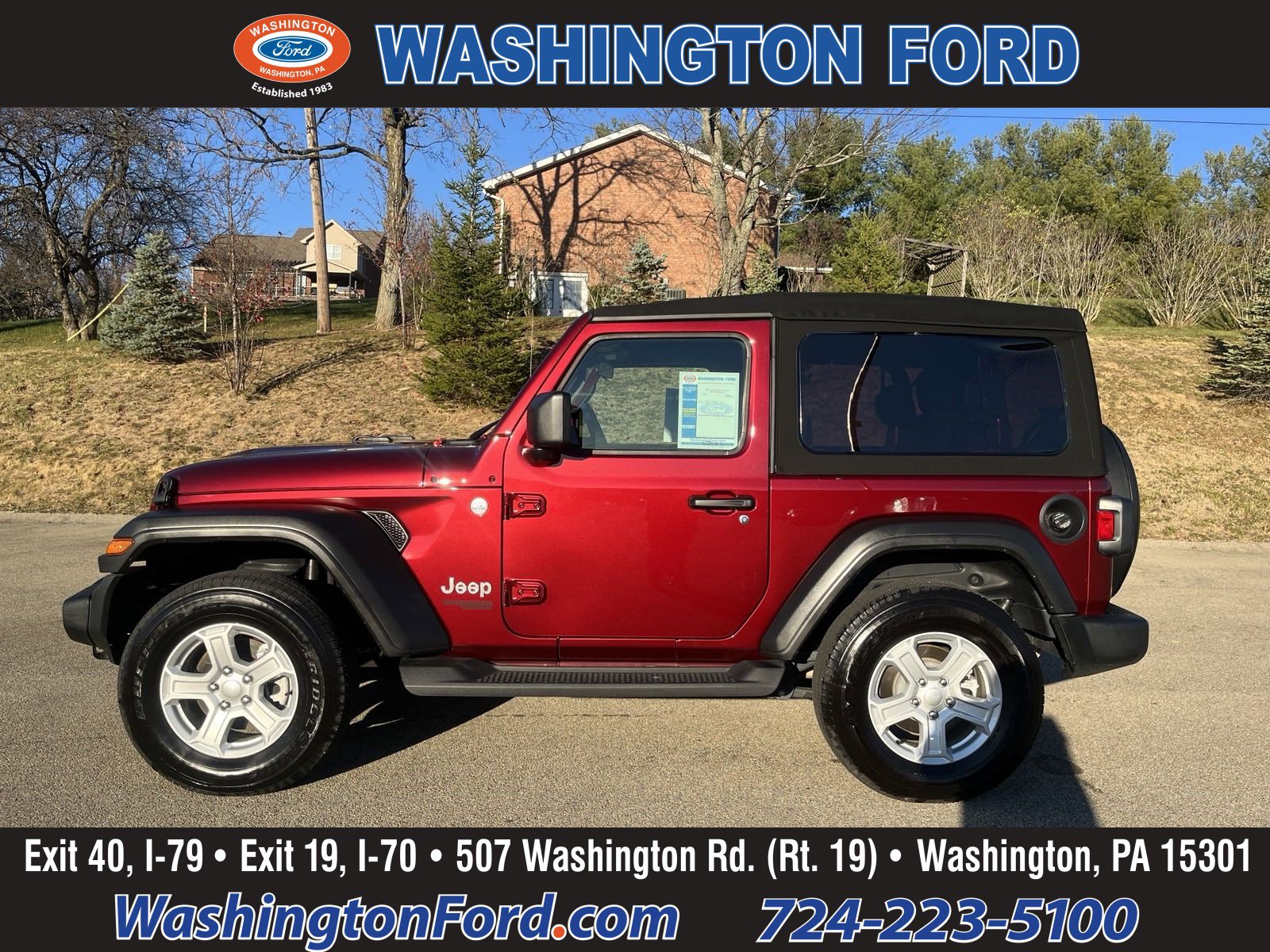 2021 Jeep Wrangler Sport S - 4X4