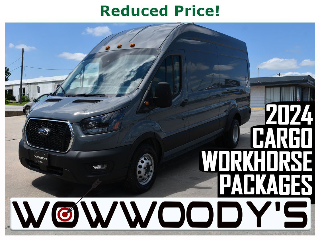 Used 2024 Ford Transit Cargo Van AWD 3.5L V6 High Roof EcoBoost® HD Tow Package SYNC® 4 Media Center Remote Start Advanced Safety Package