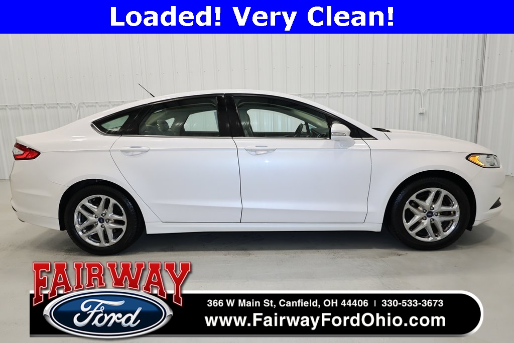 Used 2013 Ford Fusion SE with VIN 3FA6P0H7XDR155383 for sale in Canfield, OH