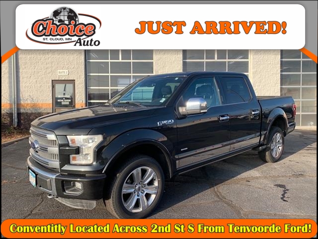 Used 2015 Ford F-150 Platinum with VIN 1FTEW1EG1FFA88465 for sale in Saint Cloud, MN