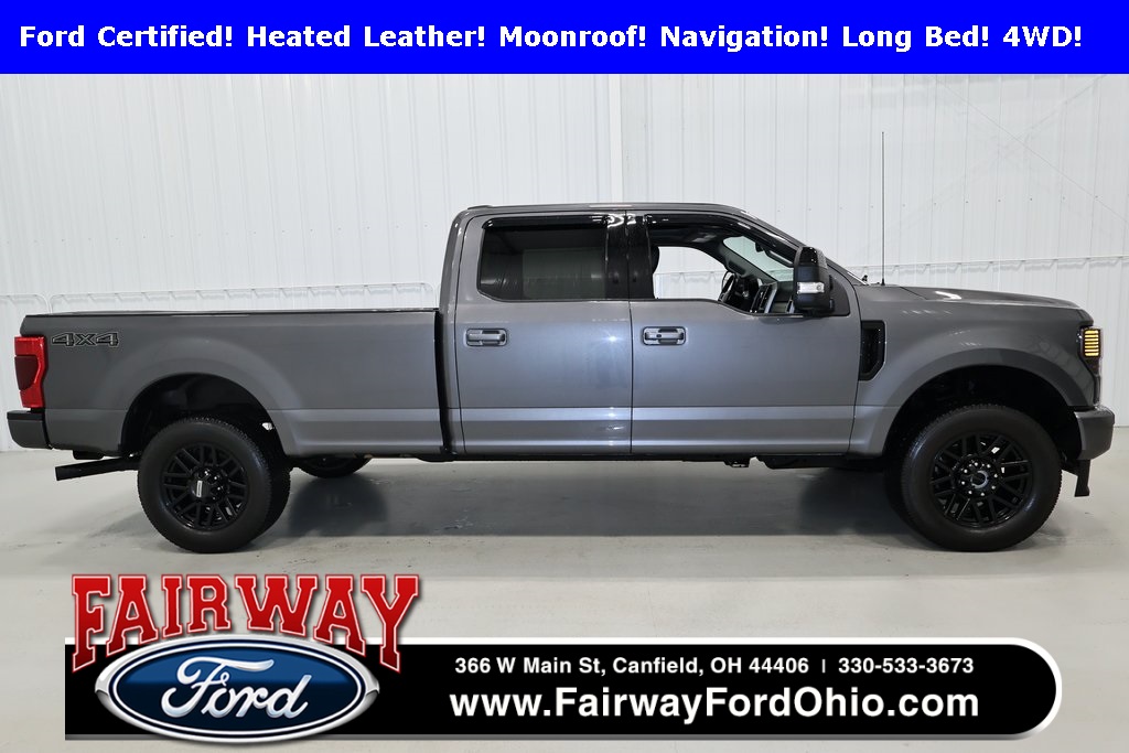 Used 2021 Ford F-350 Super Duty Lariat with VIN 1FT8W3BNXMED13058 for sale in Canfield, OH