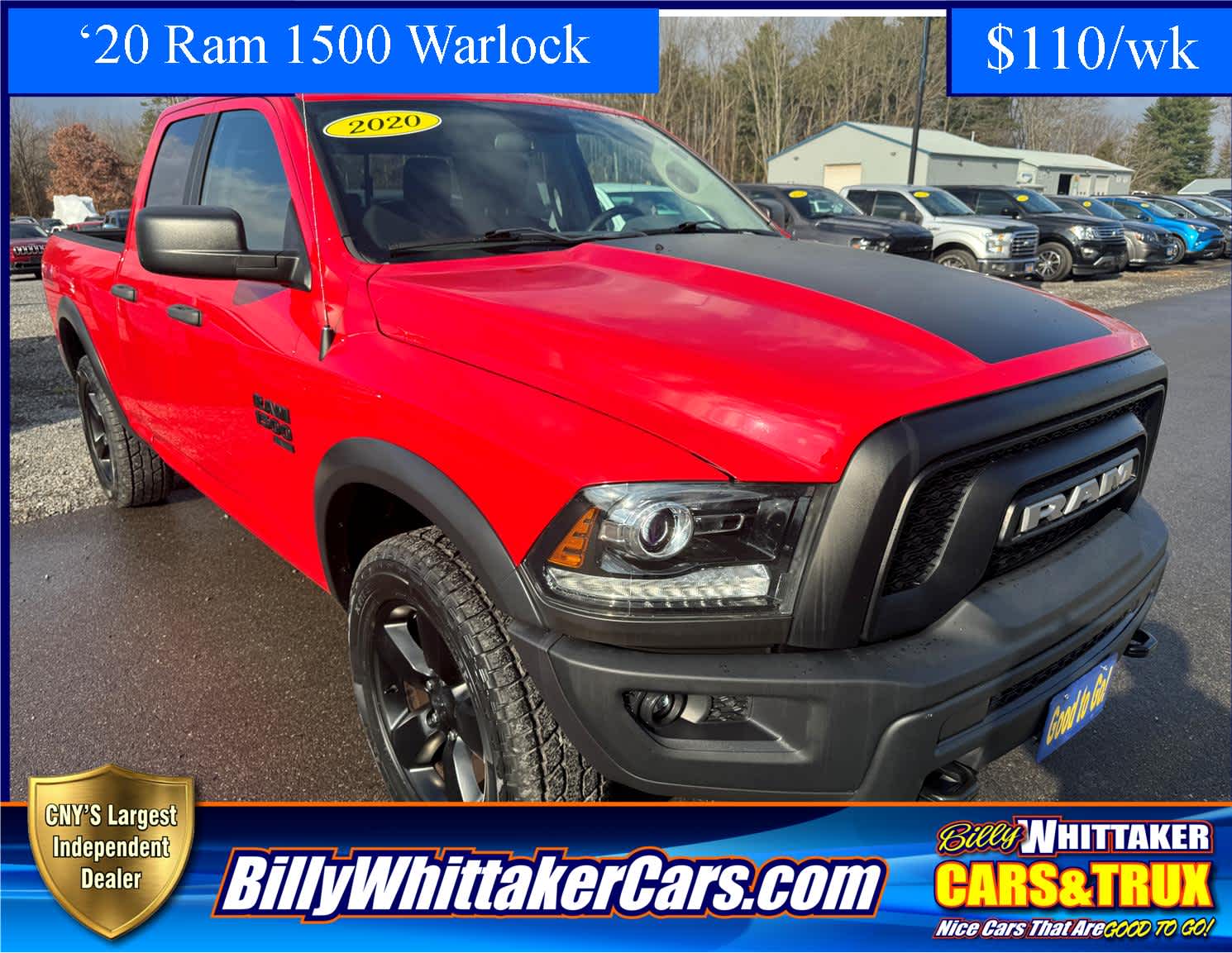 2020 RAM 1500 Classic Warlock 4X4 Quad Cab 64 Box