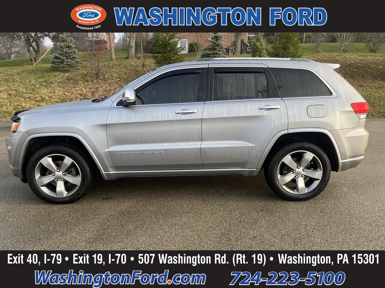 2014 Jeep Grand Cherokee Overland - 4X4 - ROOF - Nav