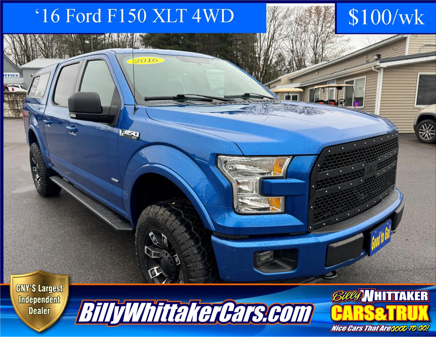 2016 Ford F-150 XLT 4WD SuperCrew 145