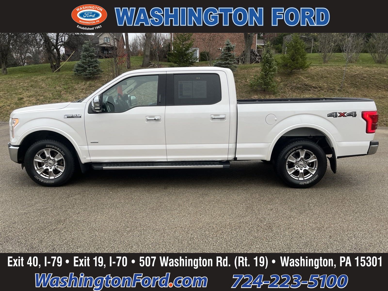 2016 Ford F-150 LARIAT - 4X4 - Nav - LEATHER - ROOF