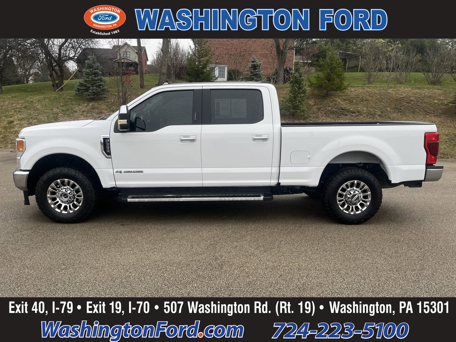 2022 Ford Super Duty F-350 SRW LARIAT - 4X4 - DIESEL - LEATHER