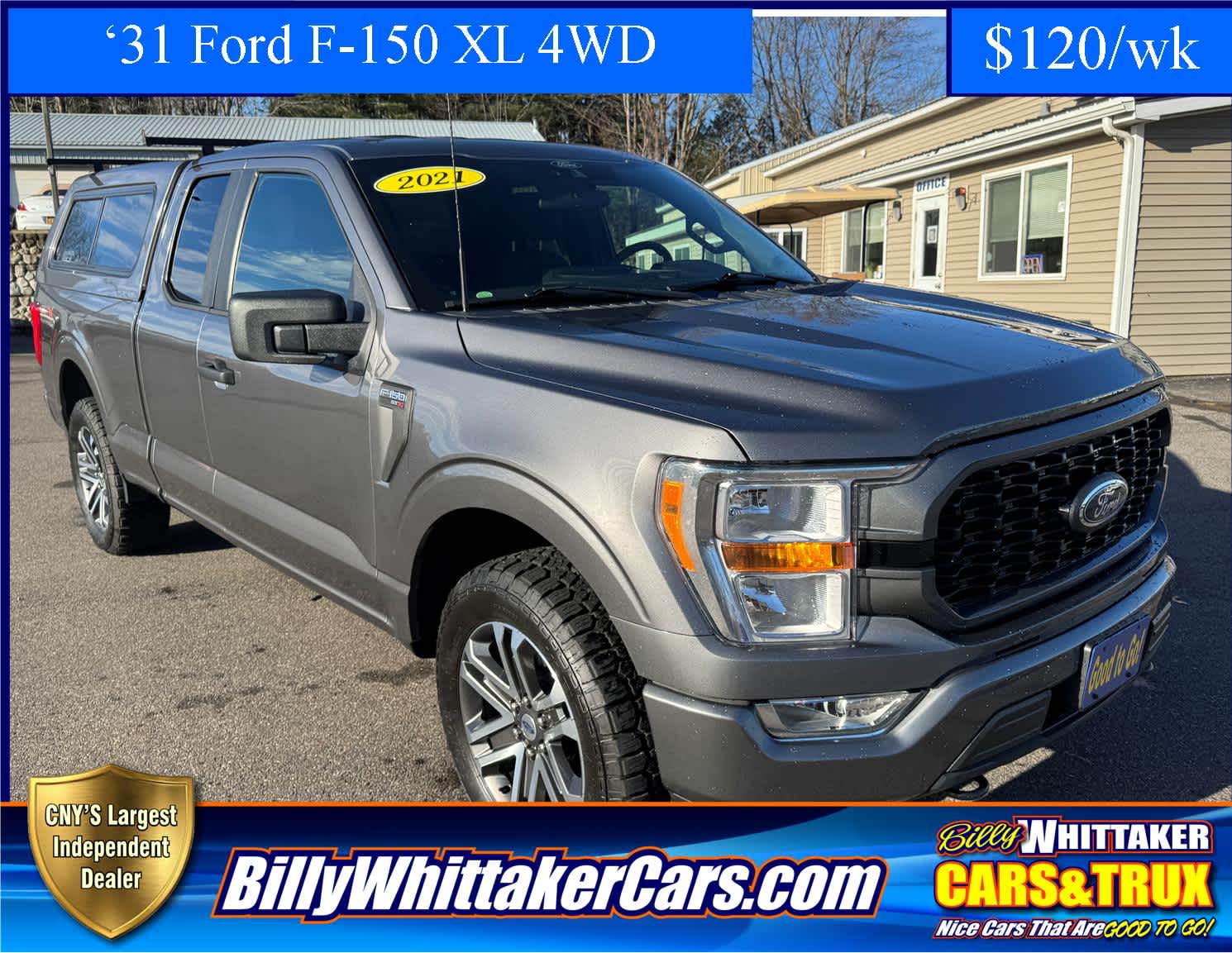 2021 Ford F-150 XL 4WD SuperCab 6.5 Box