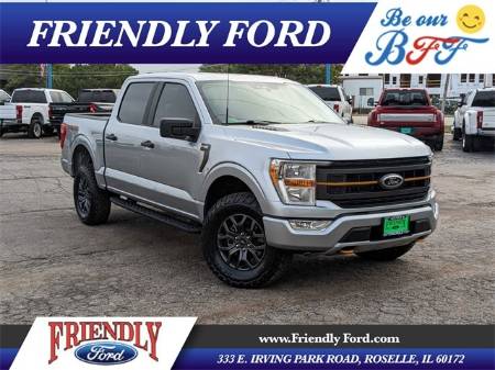 Certified 2022 Ford F-150 Tremor with VIN 1FTEW1E86NFC25410 for sale in Roselle, IL