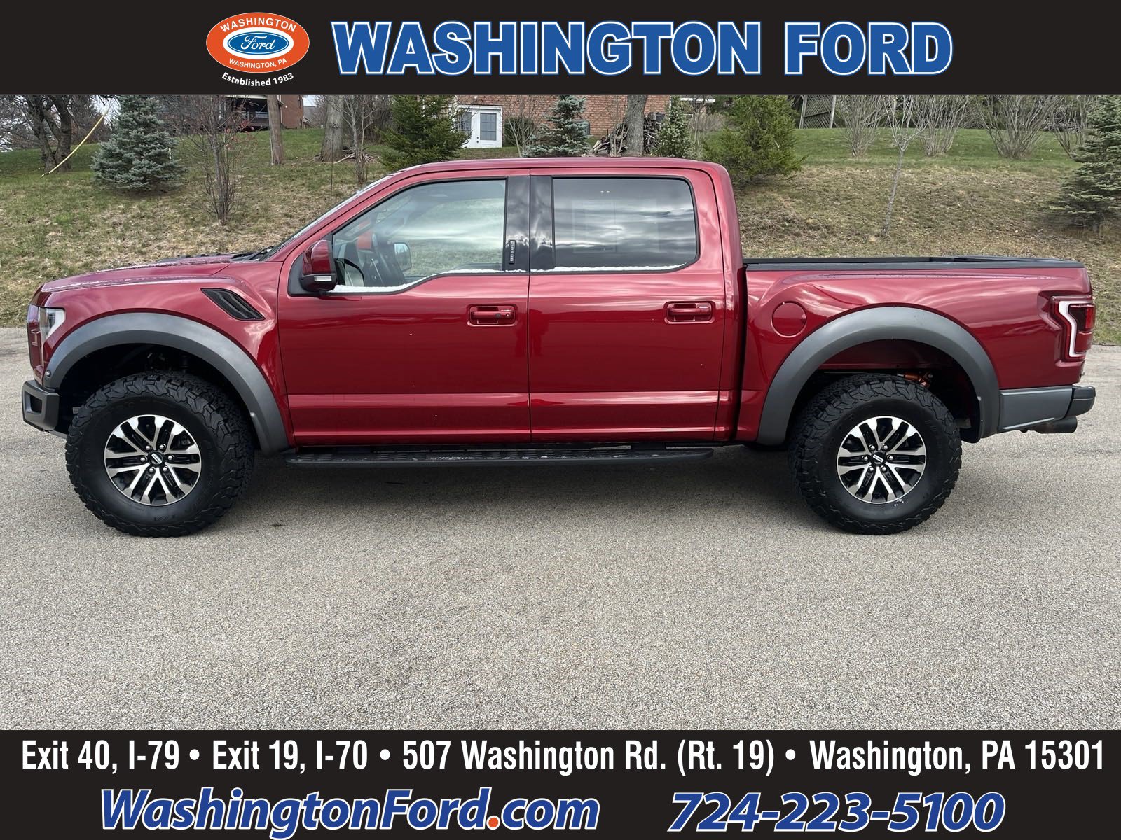 2019 Ford F-150 Raptor - 4X4 - LEATHER - ROOF - Nav