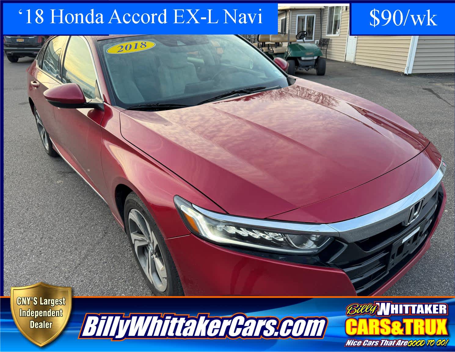 2018 Honda Accord EX-L Navi 2.0T