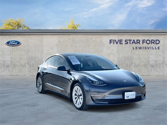 Used 2022 Tesla Model 3 Long Range with VIN 5YJ3E1EB1NF119652 for sale in Lewisville, TX