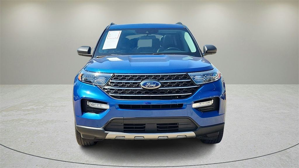 Used 2022 Ford Explorer XLT with VIN 1FMSK8DH8NGA78053 for sale in Irving, TX