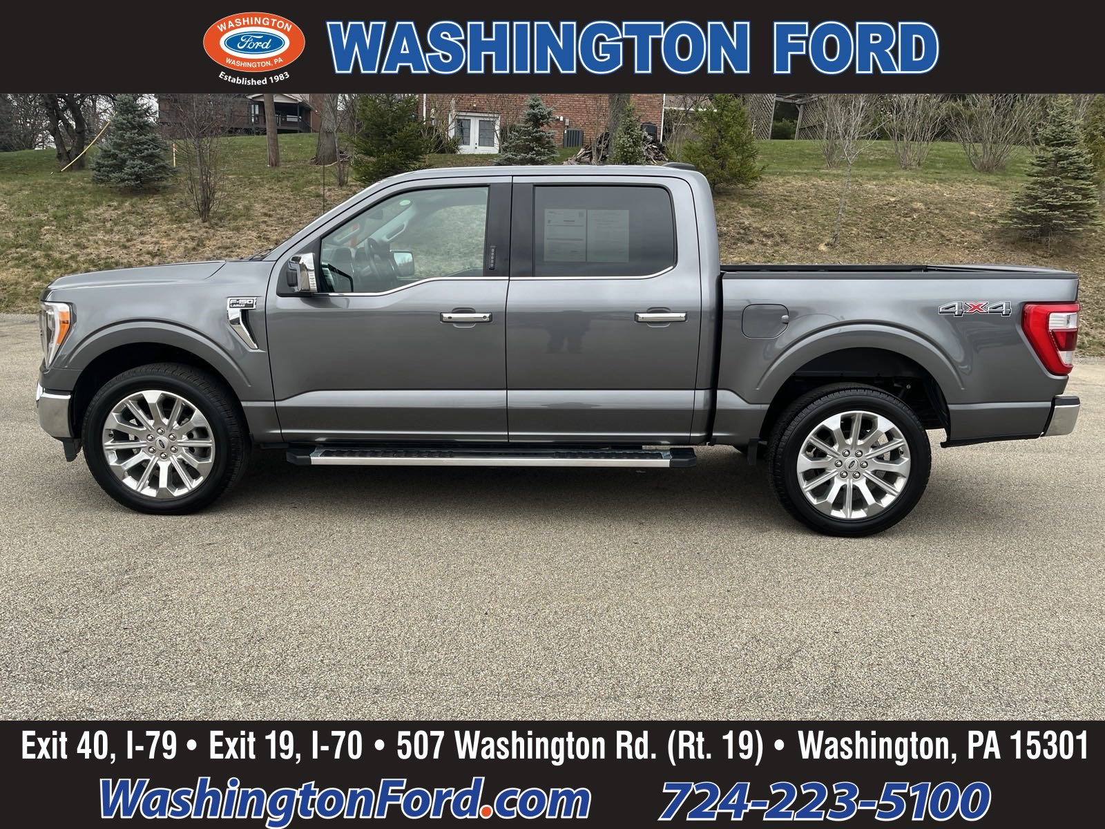 2023 Ford F-150 LARIAT - 4X4 - Nav - LEATHER - CERTIFIED