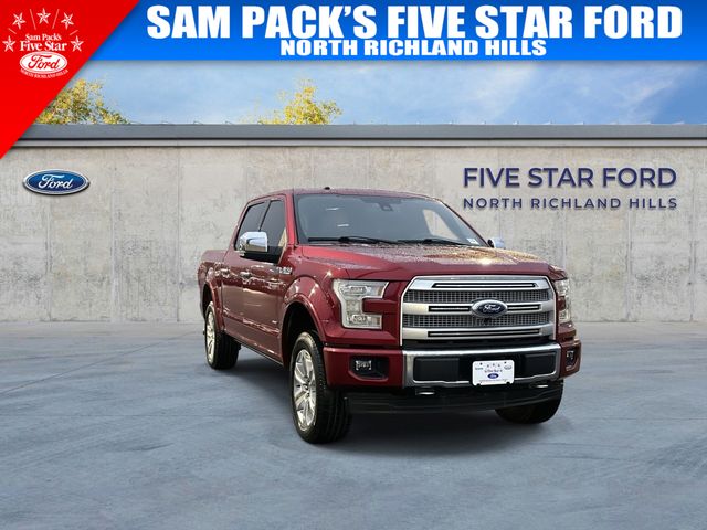 Used 2017 Ford F-150 Platinum with VIN 1FTEW1EGXHFC45526 for sale in Richland Hills, TX