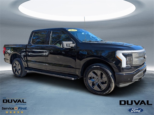 Certified 2024 Ford F-150 Lightning Flash with VIN 1FT6W3L70RWG02748 for sale in Jacksonville, FL