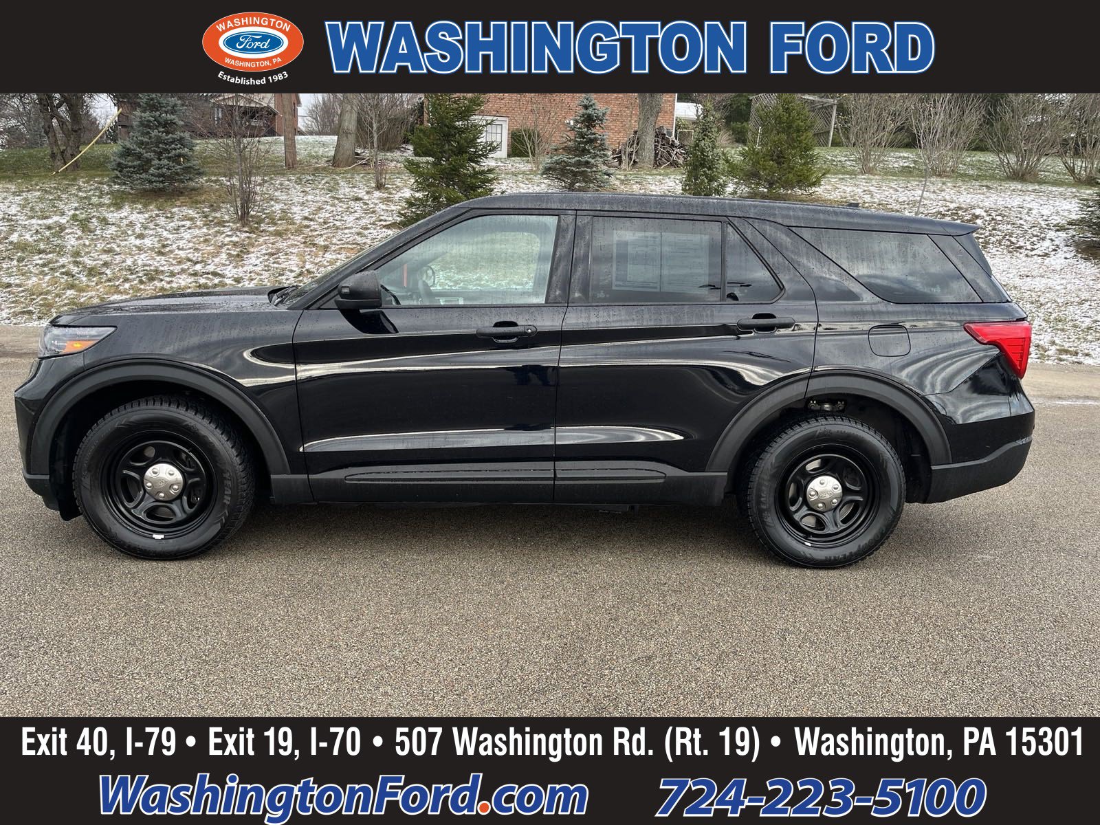 2020 Ford Police Interceptor Utility 4DR AWD