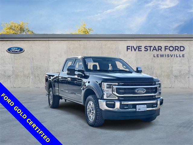 Certified 2022 Ford F-250 Super Duty King Ranch with VIN 1FT7W2BT9NEE57299 for sale in Lewisville, TX