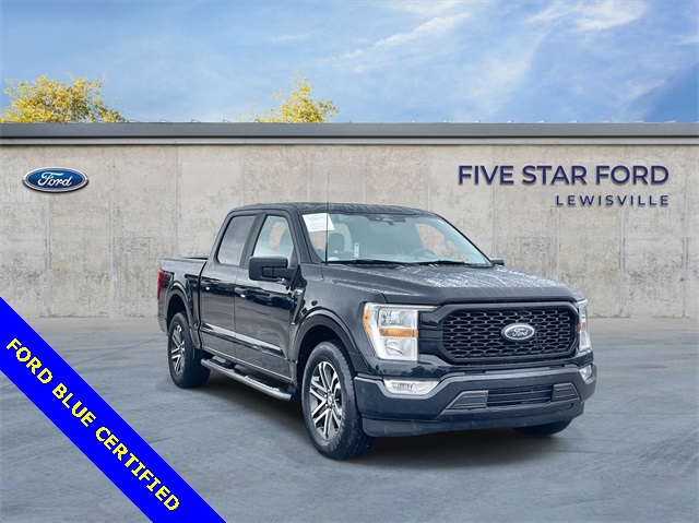 Certified 2022 Ford F-150 XL with VIN 1FTEW1C5XNKF28609 for sale in Lewisville, TX