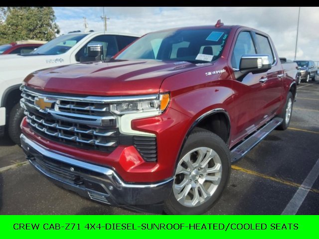 Used 2024 Chevrolet Silverado 1500 LTZ with VIN 3GCUDGE87RG167770 for sale in Greensboro, GA