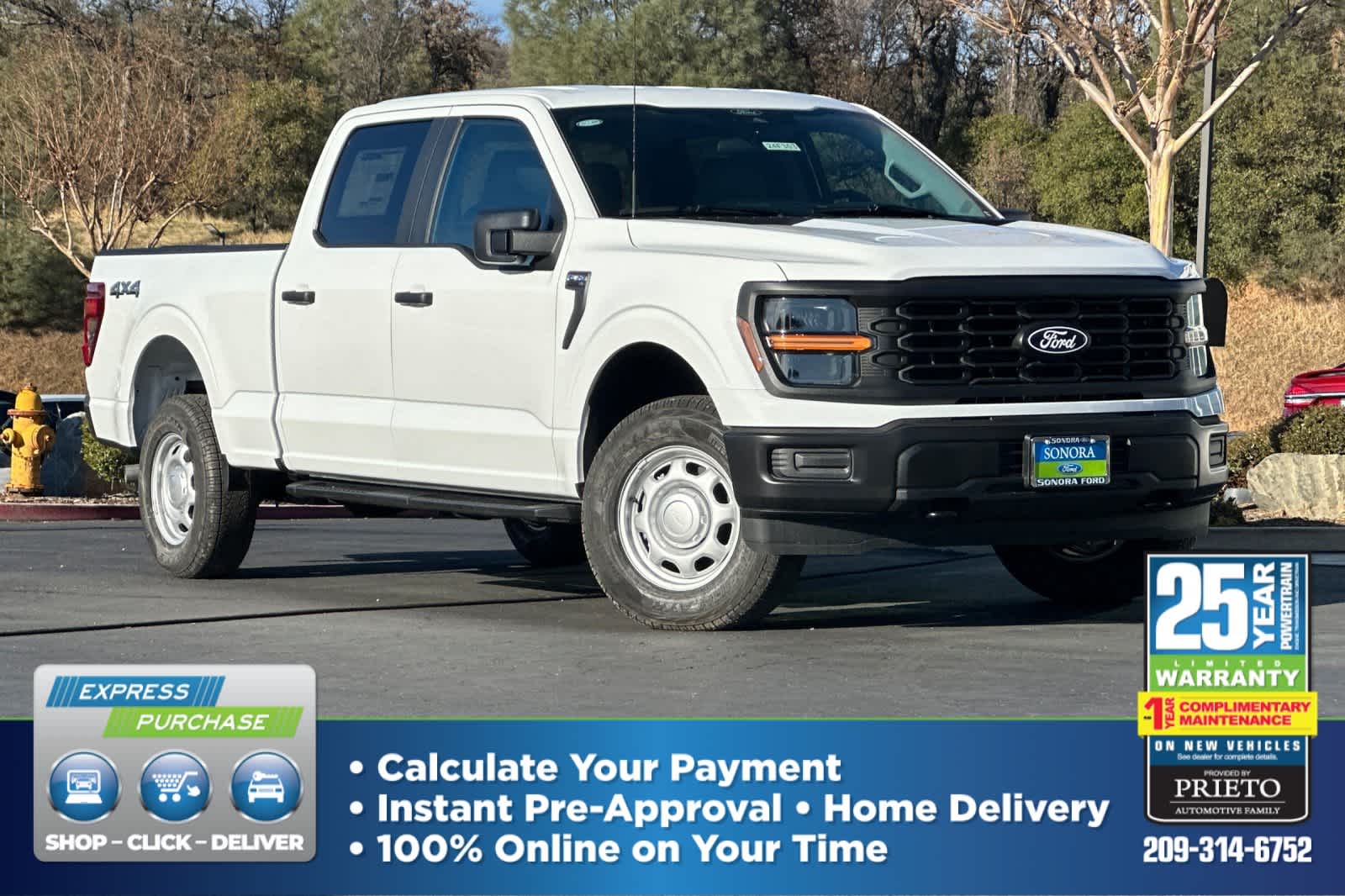 2024 Ford F-150 XL 4WD SuperCrew 5.5 Box