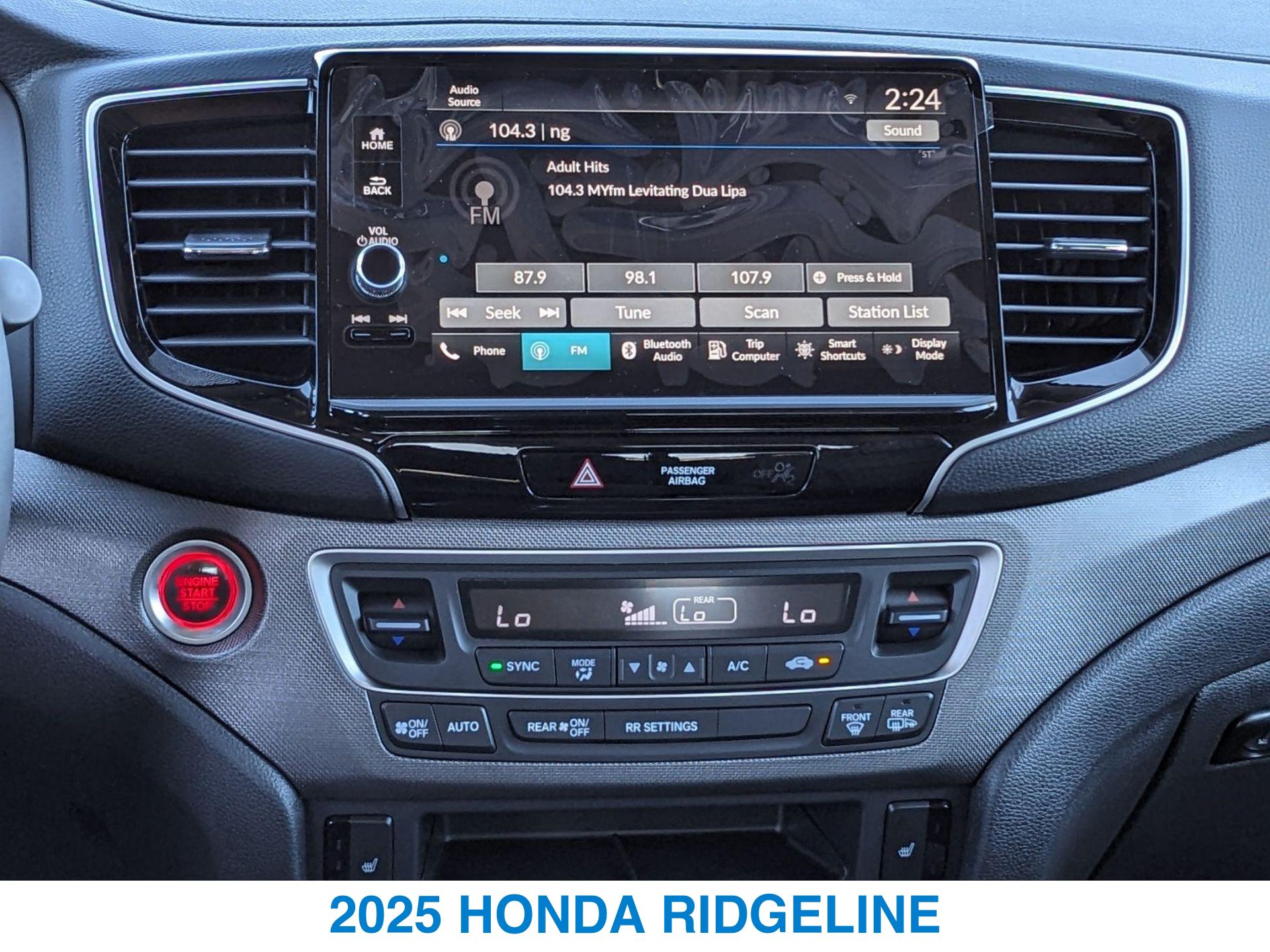 2025 Honda Ridgeline RTL photo 12