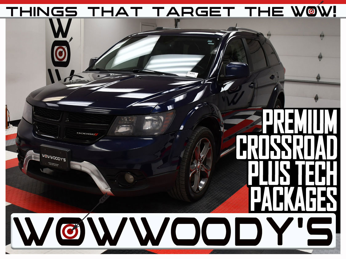 Used 2017 Dodge Journey Crossroad Plus AWD 3.6L V6 Rear Seat Video Group I Popular Equipment Group Navigation Third Row Seating