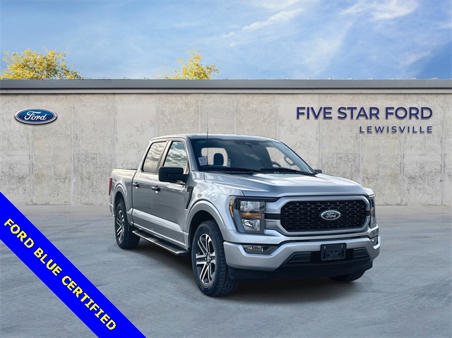 Certified 2023 Ford F-150 XL with VIN 1FTEW1CP2PFC12067 for sale in Lewisville, TX