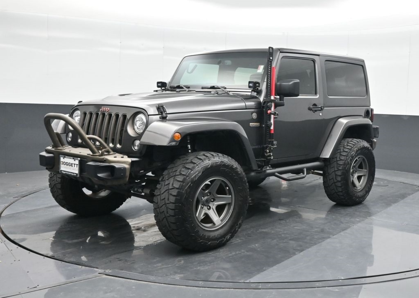 Certified 2017 Jeep Wrangler 75th Anniversary Edition with VIN 1C4AJWBG2HL528230 for sale in Houston, TX