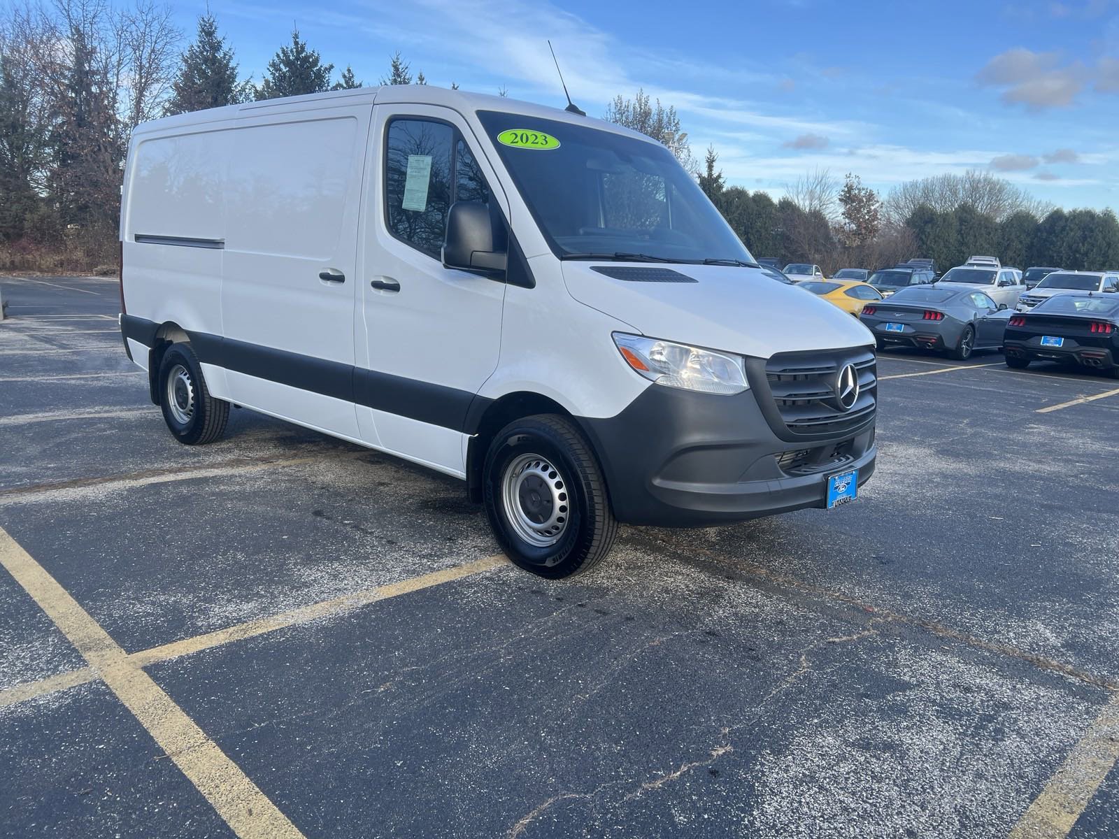 Used 2023 Mercedes-Benz Sprinter Cargo Van Base with VIN W1Y40BHY4PT160460 for sale in Gurnee, IL