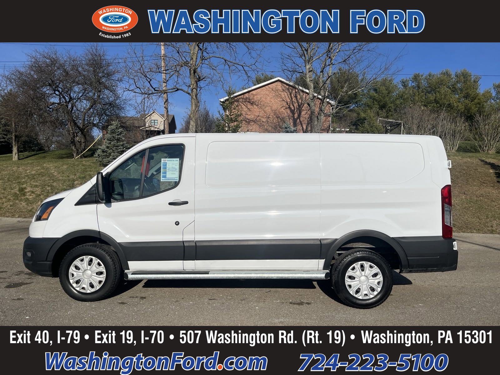 2023 Ford Transit Cargo Van T250 - Low ROOF