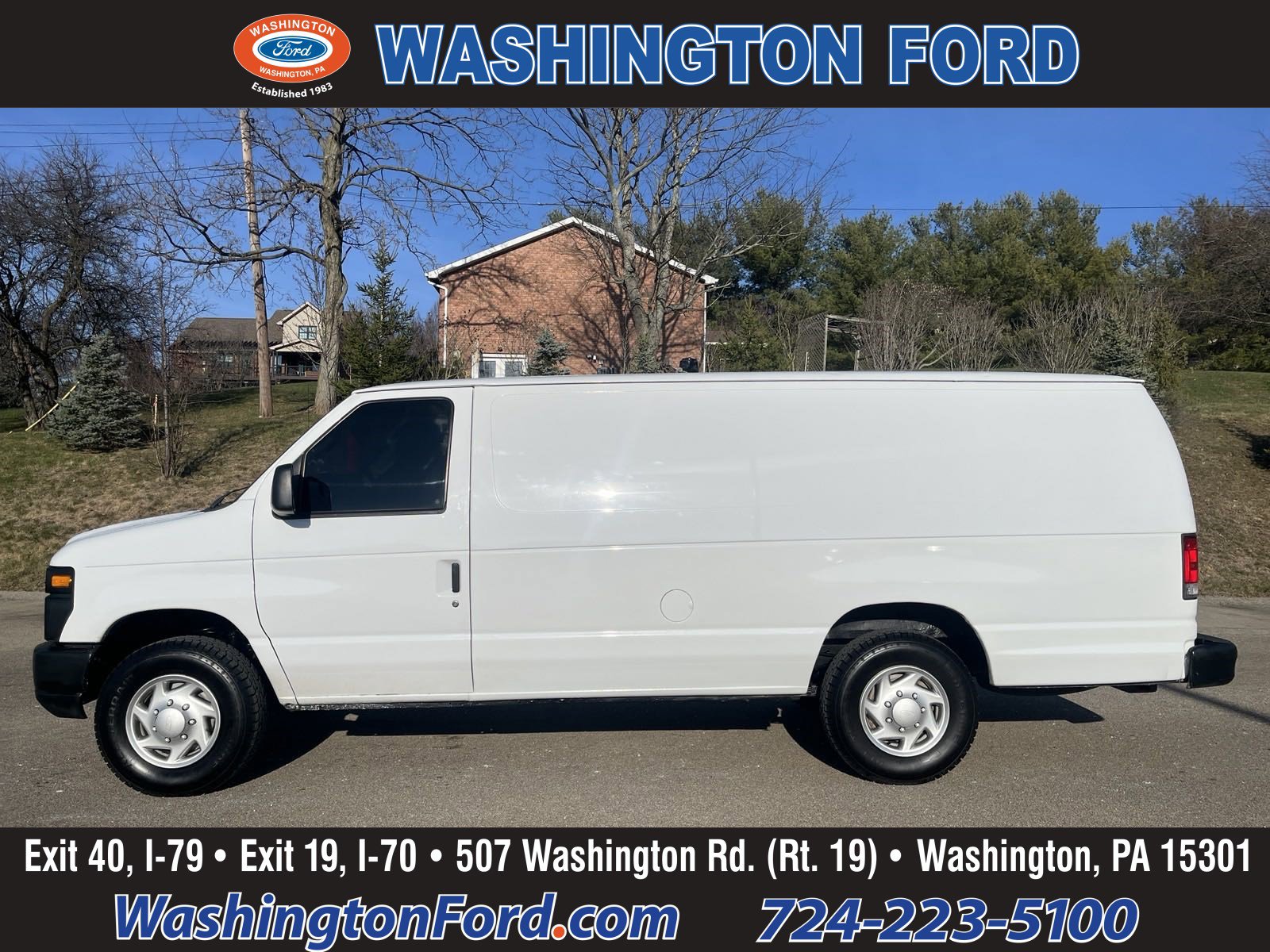 2013 Ford Econoline Cargo Van E-250 - CARGO