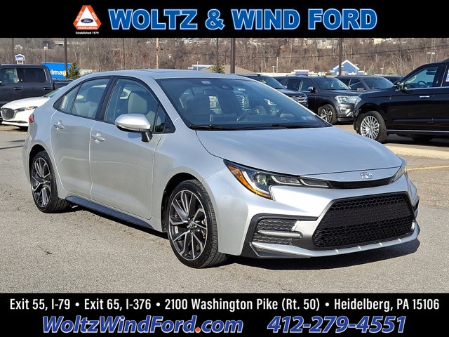 Used 2020 Toyota Corolla SE with VIN JTDM4RCE8LJ014535 for sale in Heidelberg, PA