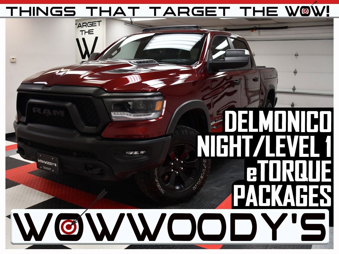 Used 2023 RAM 1500 Rebel Crew Cab 4X4 5.7L V8 HEMI eTorque Rebel Level 2 Equip GRP Night Edition Trailer Tow Edition