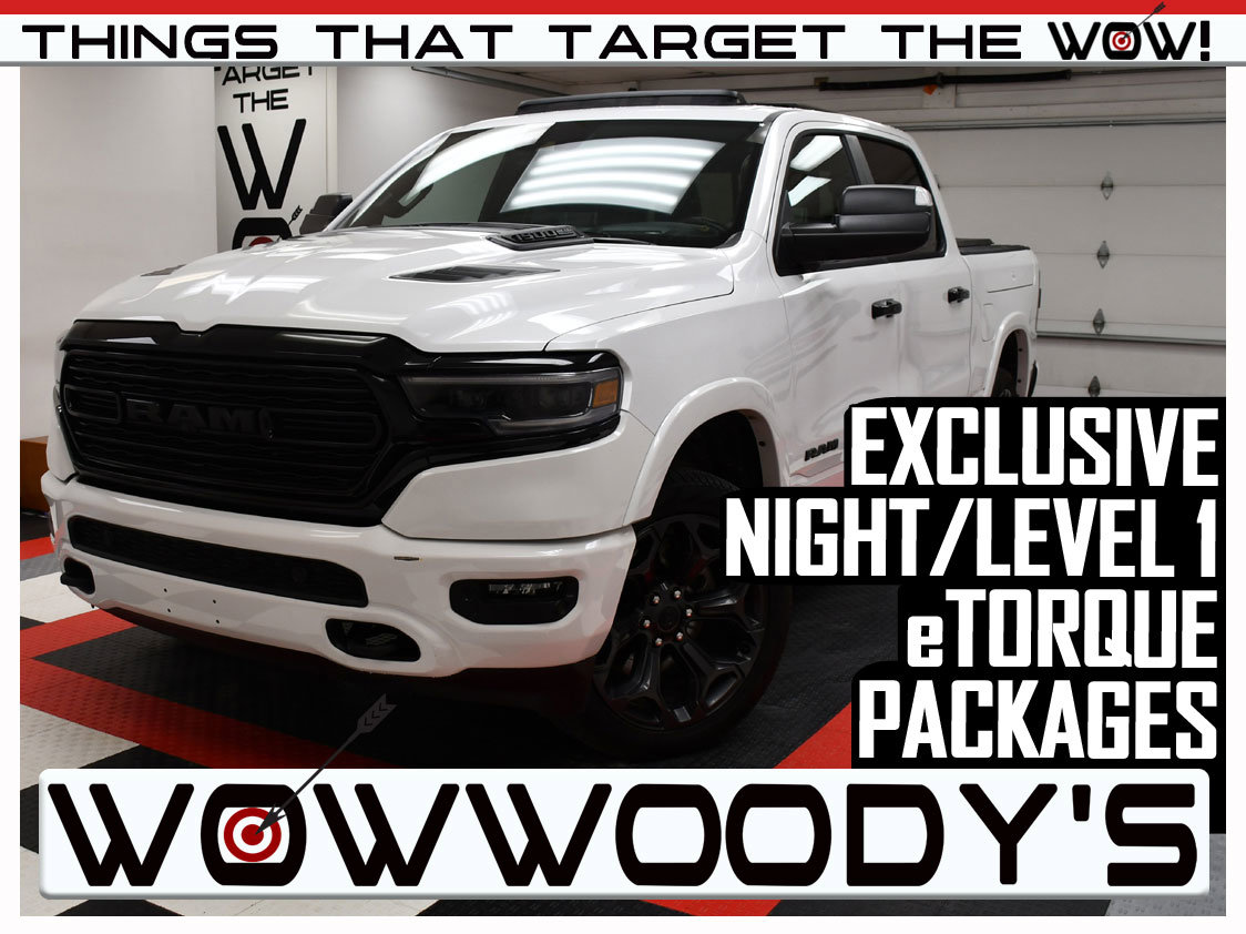 Used 2023 RAM 1500 Limited Crew Cab 4X4 5.7L V8 HEMI eTorque Night Edition Limited Level 1 Equip GRP Panoramic Sunroof