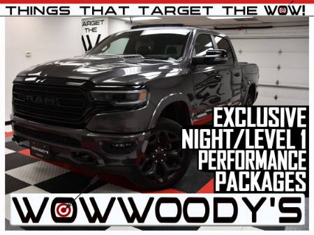 2024 RAM 1500 Limited Crew Cab 4X4 5.7L V8 HEMI eTorque Limited Level 1 Group Night Edition Dual Pane Panoramic Sunroof