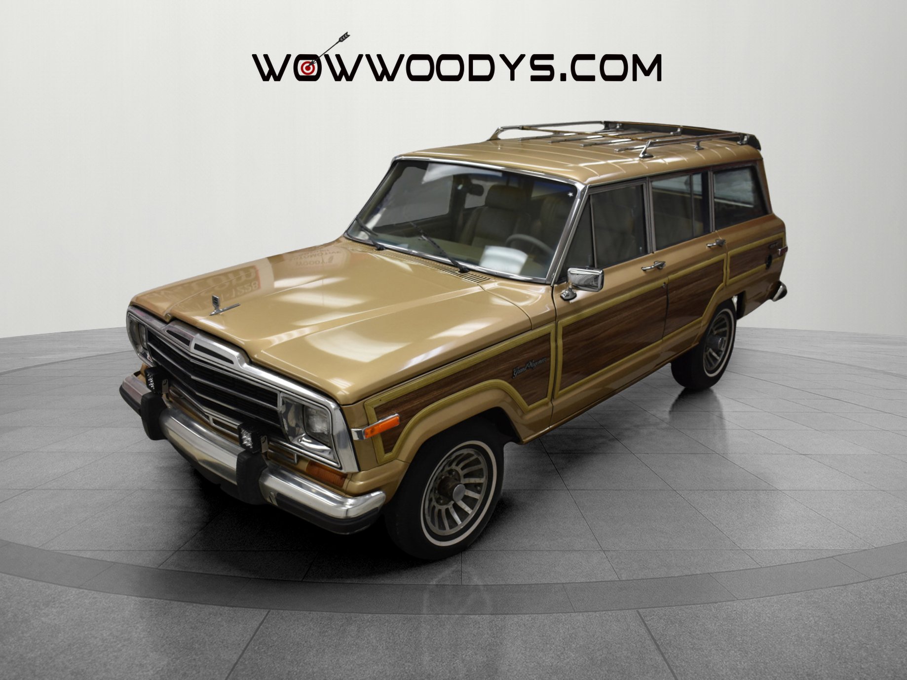 Used 1987 Jeep Grand Wagoneer 4X4 5.9L V8 Leather Seats Roof Rack Power Windows