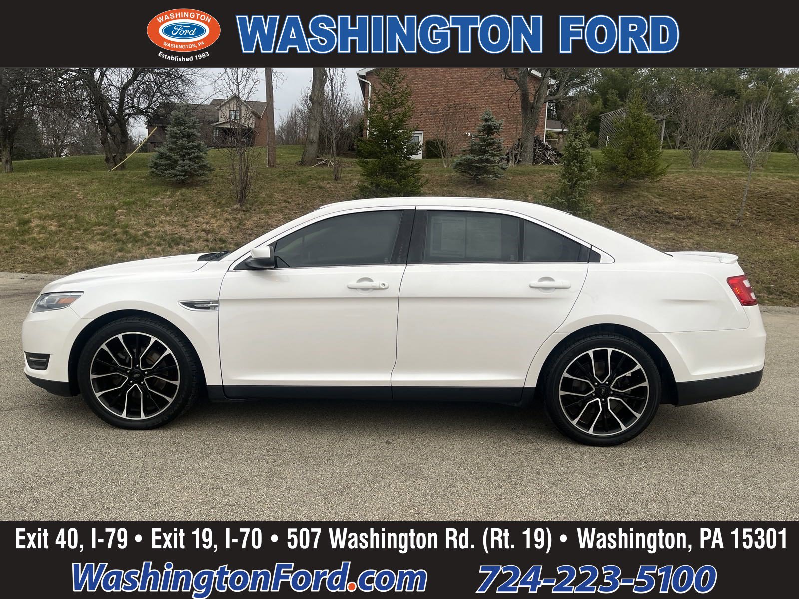 Used 2018 Ford Taurus SEL with VIN 1FAHP2H82JG119784 for sale in Washington, PA