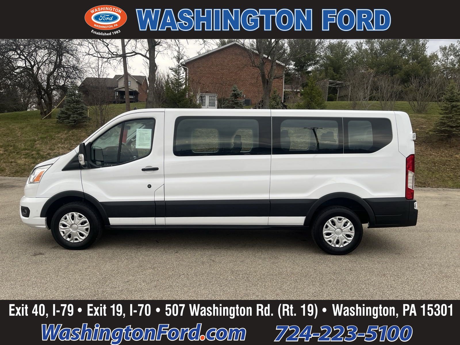 2021 Ford Transit Passenger Wagon XLT - 15 PASSENGER - CERTIFIED