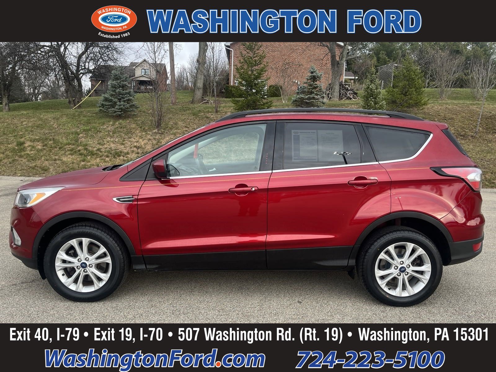 2018 Ford Escape SE - 4X4