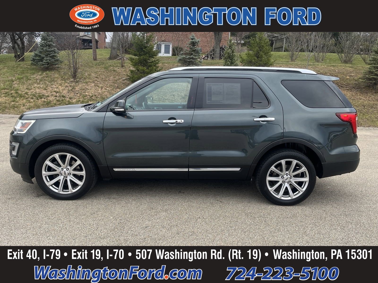 2016 Ford Explorer Limited - 4X4 - LEATHER