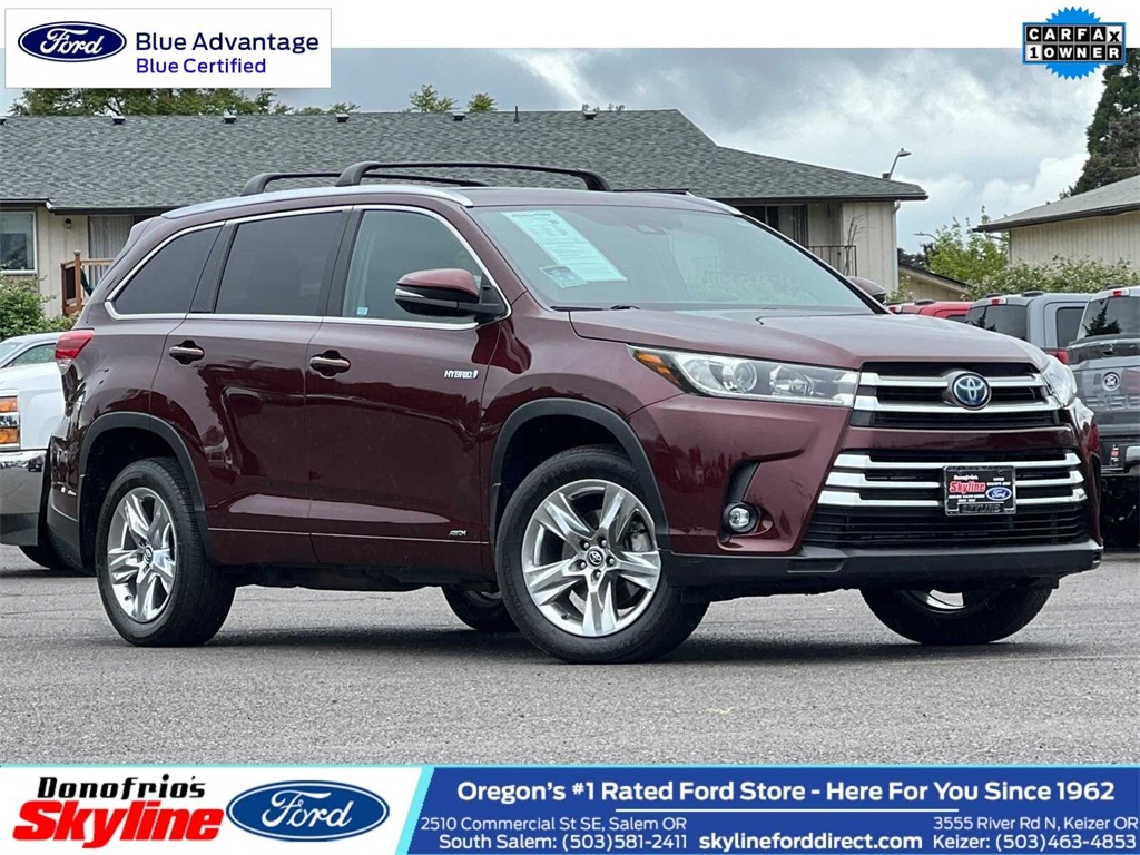 2019 Toyota Highlander Hybrid Limited