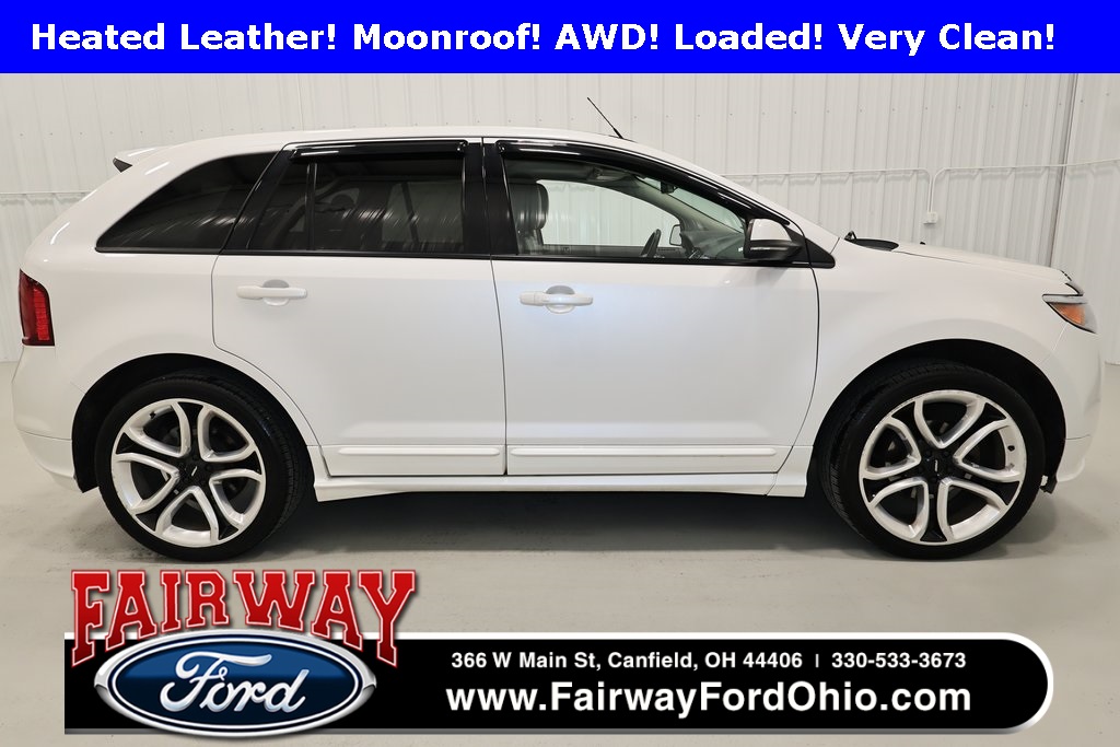 Used 2013 Ford Edge Sport with VIN 2FMDK4AK2DBA47047 for sale in Canfield, OH