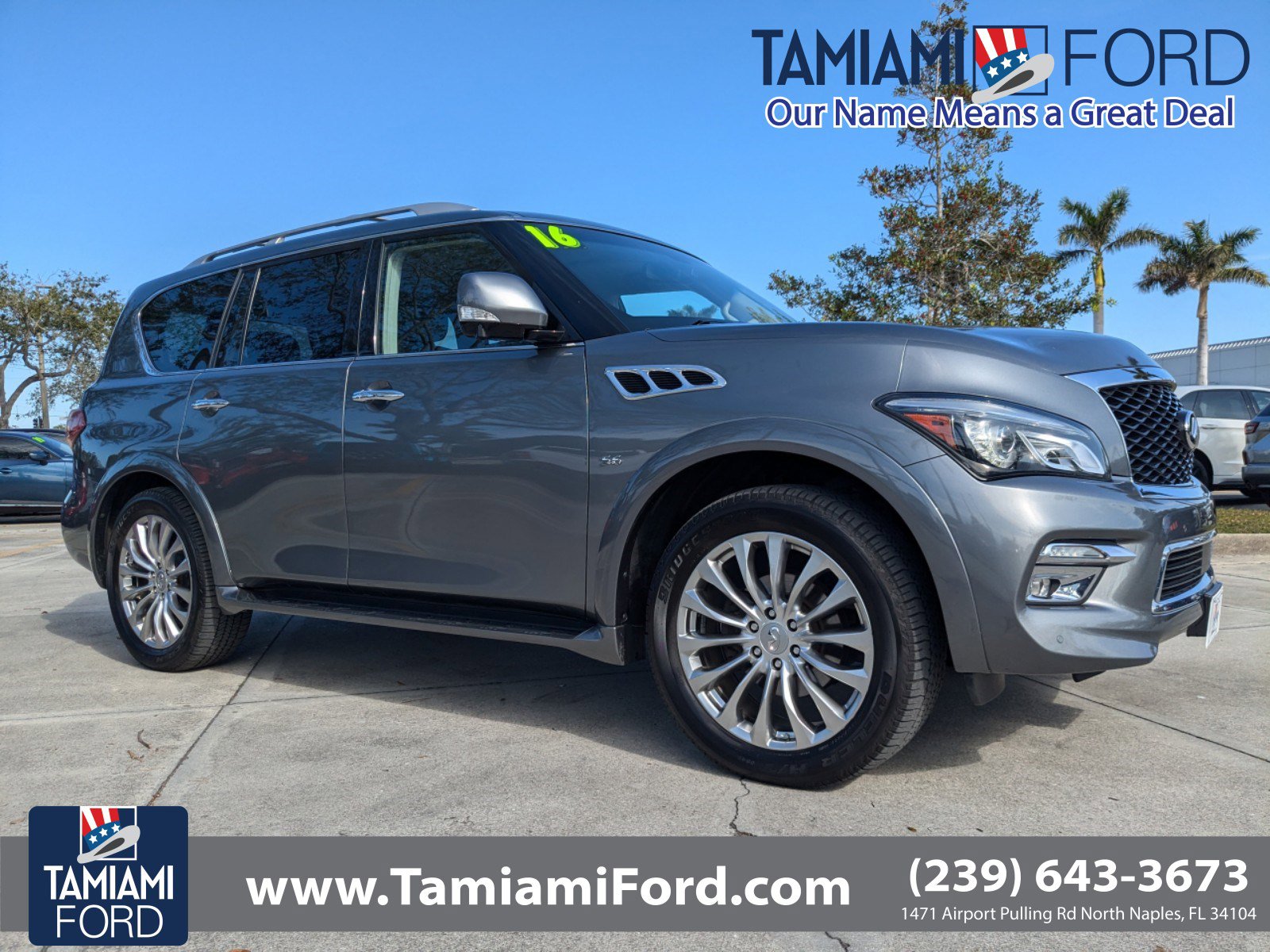 2016 INFINITI QX80 Base