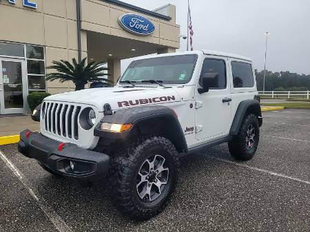 Used 2021 Jeep Wrangler Rubicon with VIN 1C4HJXCN5MW792259 for sale in Darien, GA