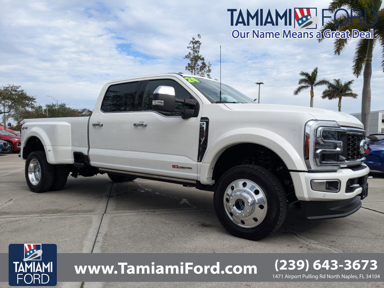 2024 Ford F-450SD Platinum