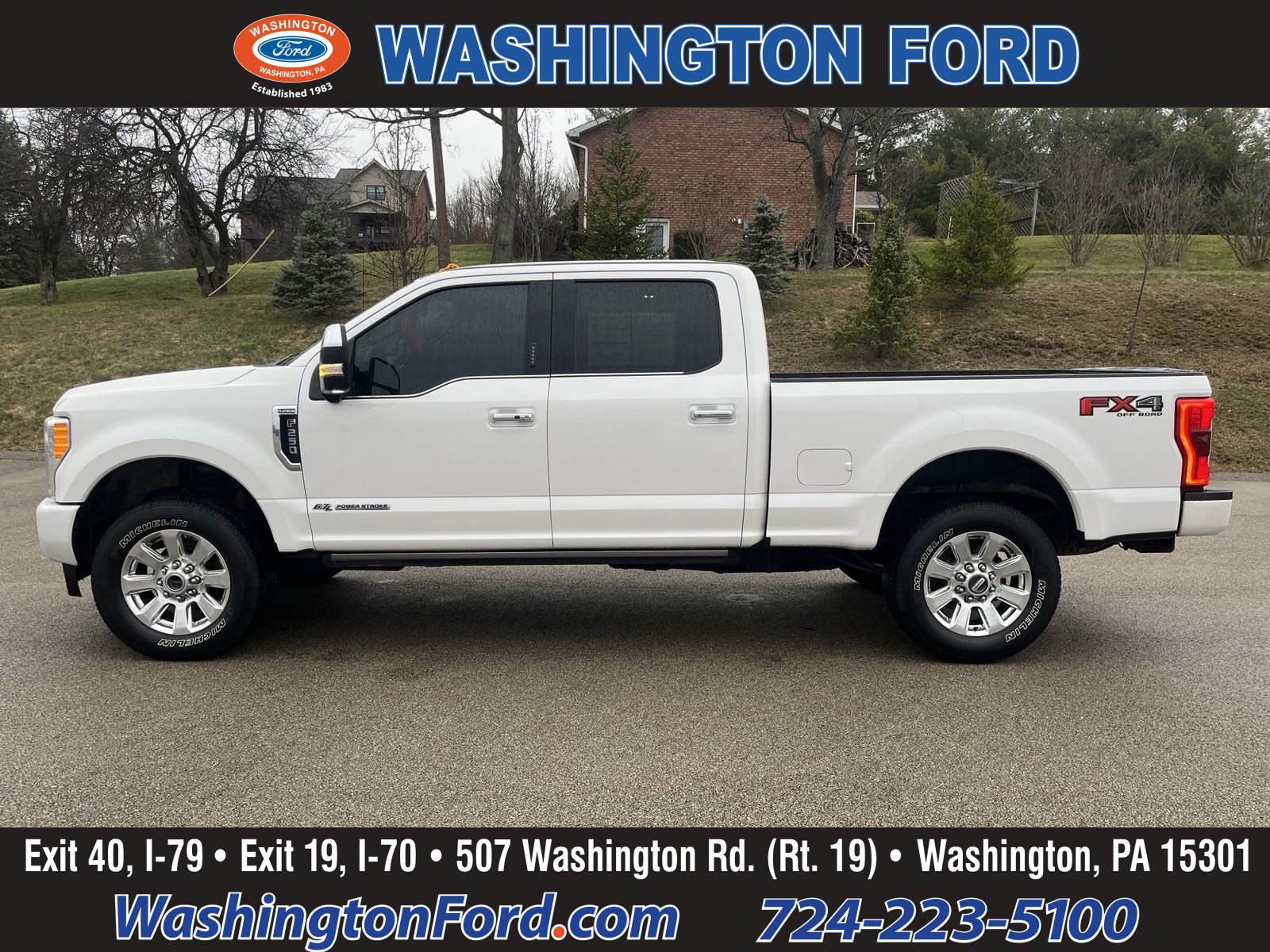 2017 Ford Super Duty F-250 SRW Platinum - 4X4 - ROOF - Nav - CERTIFIED