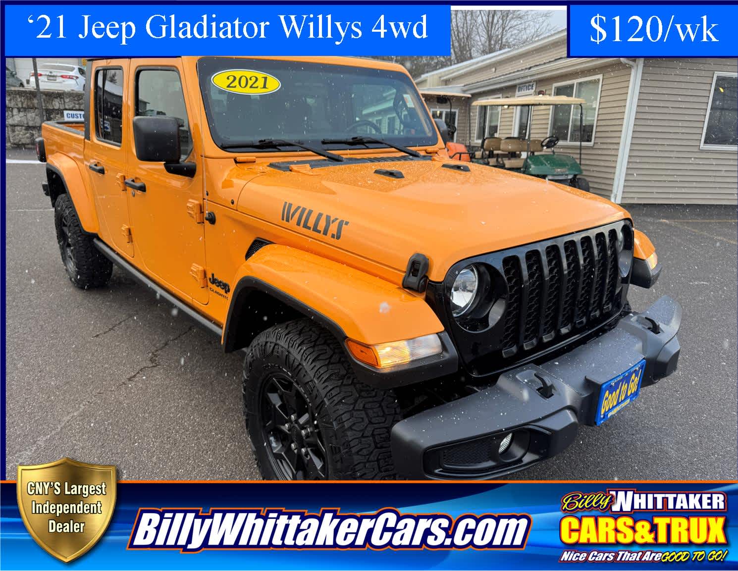 2021 Jeep Gladiator Willys 4X4