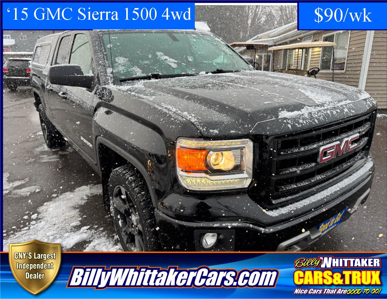 2015 GMC Sierra 1500 4WD, DOUBLE Cab STANDARD Box 4WD Double Cab 143.5