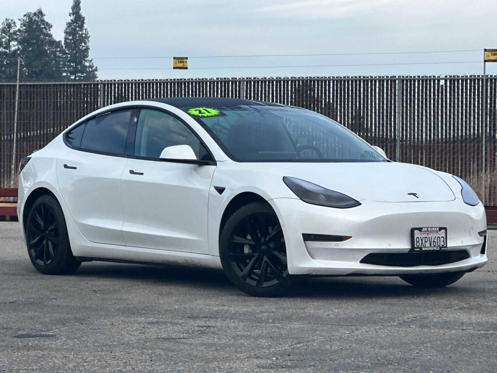 2021 Tesla Model 3 Standard Range Plus